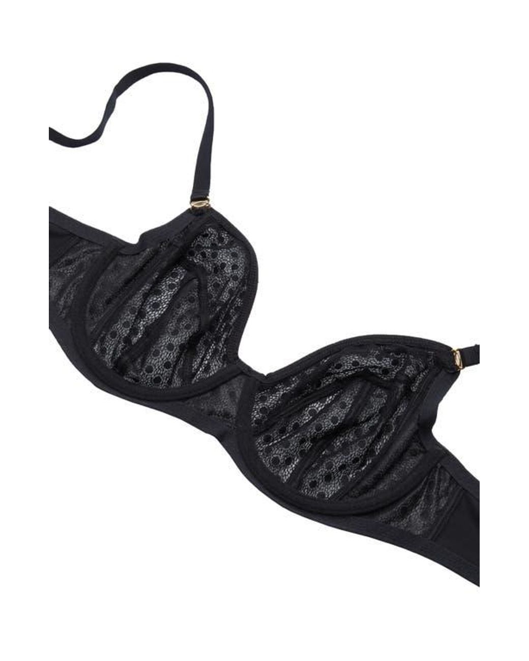 Freya Black Starlight Hero Underwire Side Support Bra