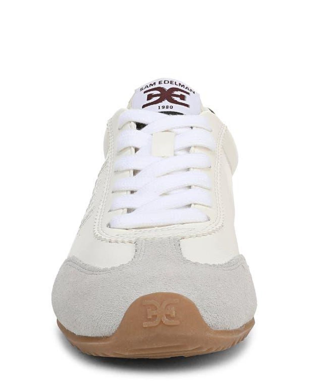 Sam Edelman White Isella 2 Lace-up Sneakers