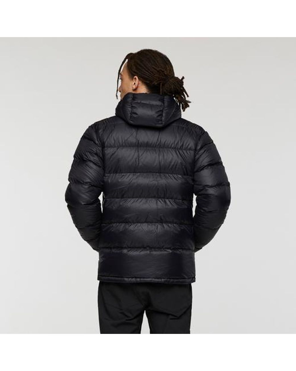 COTOPAXI Black Fuego Max Down Hooded Jacket for men