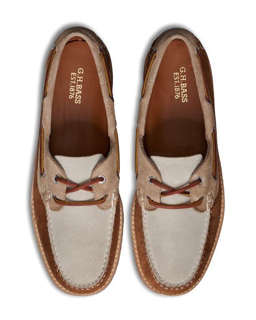 G.H. Bass & Co. Hampton Boat Shoe in Brown for Men | Lyst display picture 3