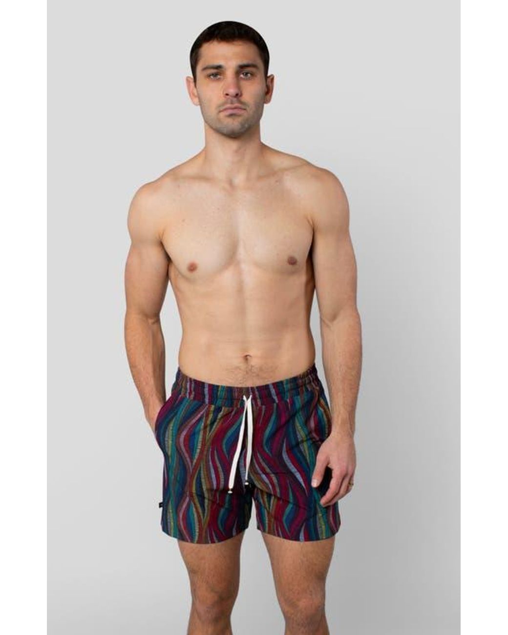 LEISURE LAB Swim Trunk in Blue for Men | Lyst