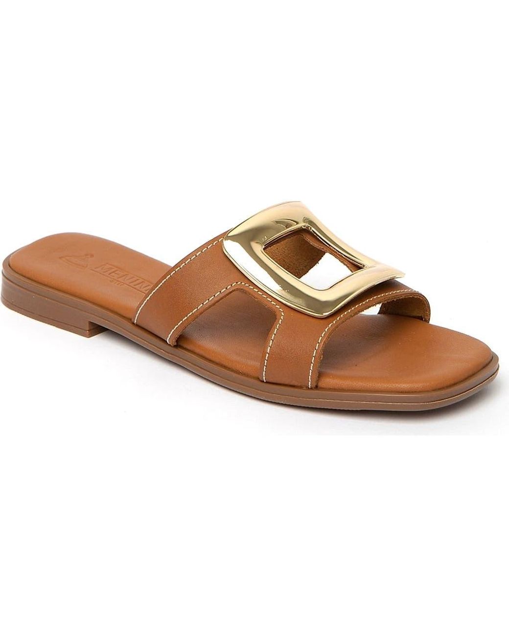Menina Step Brown Brisa Flat Sandal