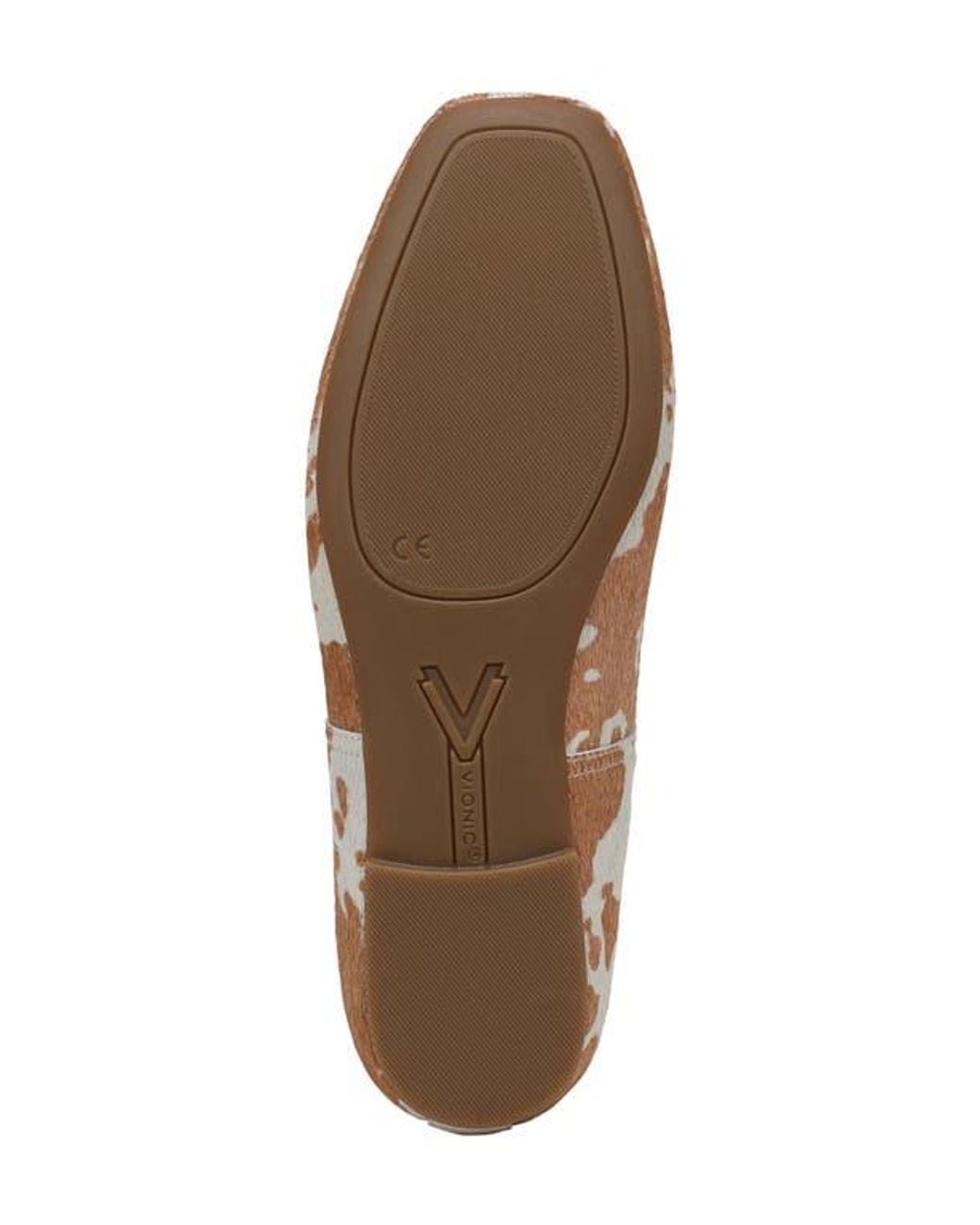 Vionic Brown Orinda Square Toe Flat