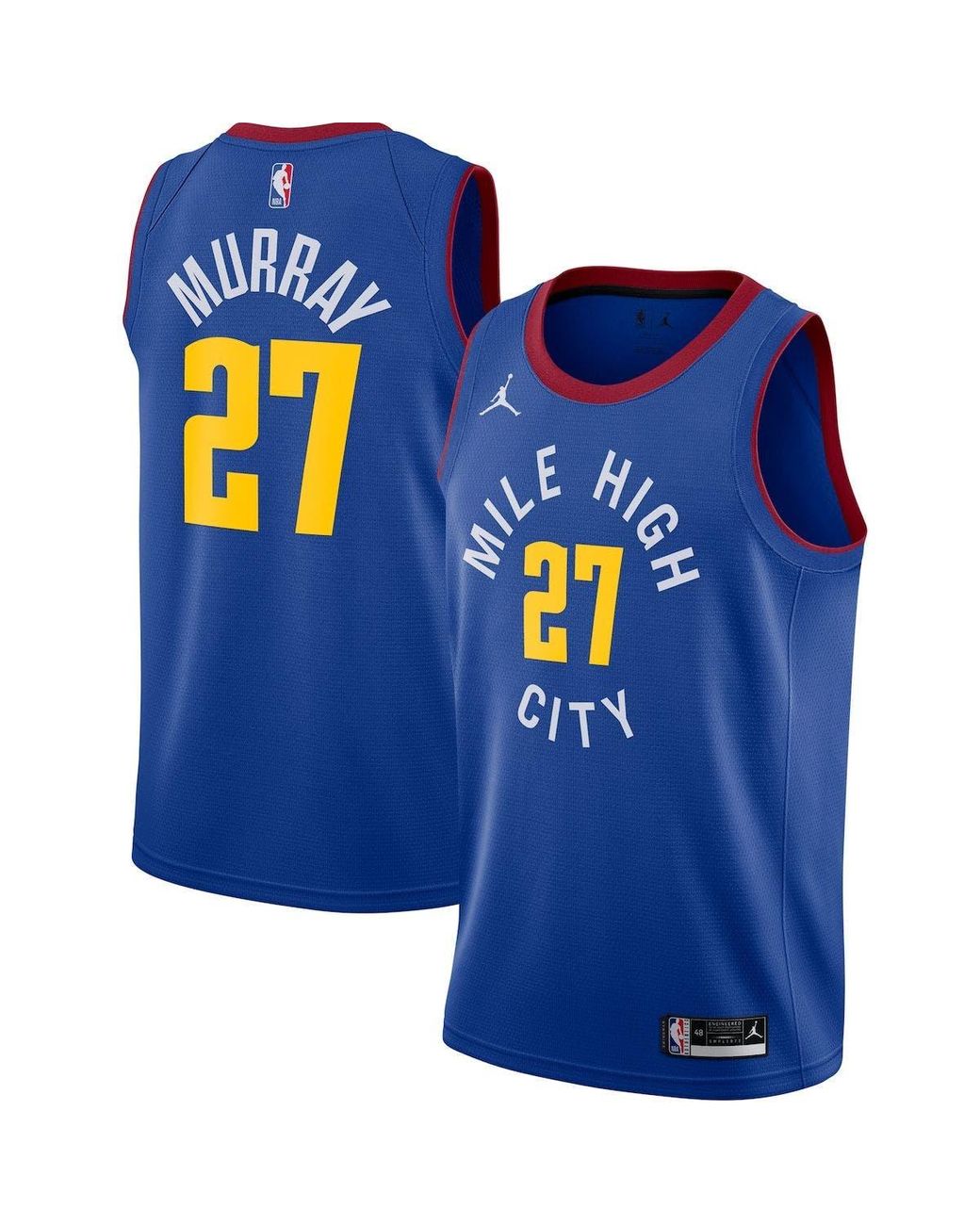 Nike Jamal Murray Denver nuggets 2020/21 Swingman Jersey - Statement ...