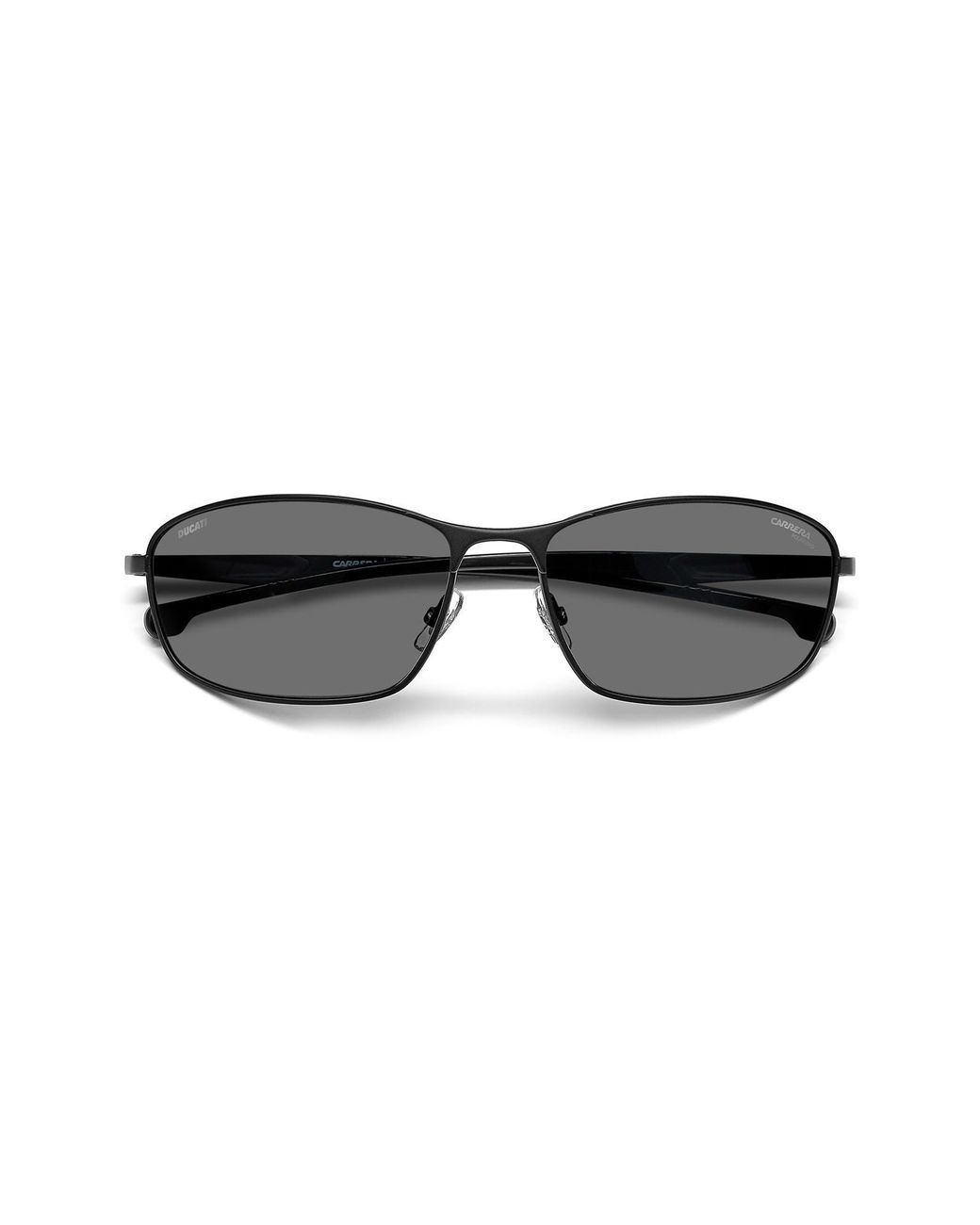 Carrera Black X Ducati 64Mm Polarized Rectangular Sunglasses for men
