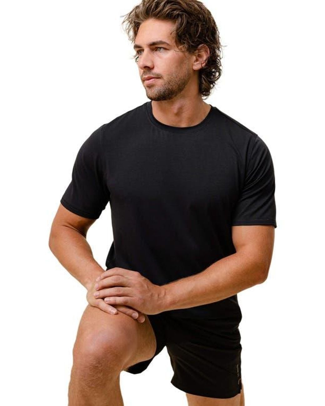 while on earth™ Black Range Tee for men