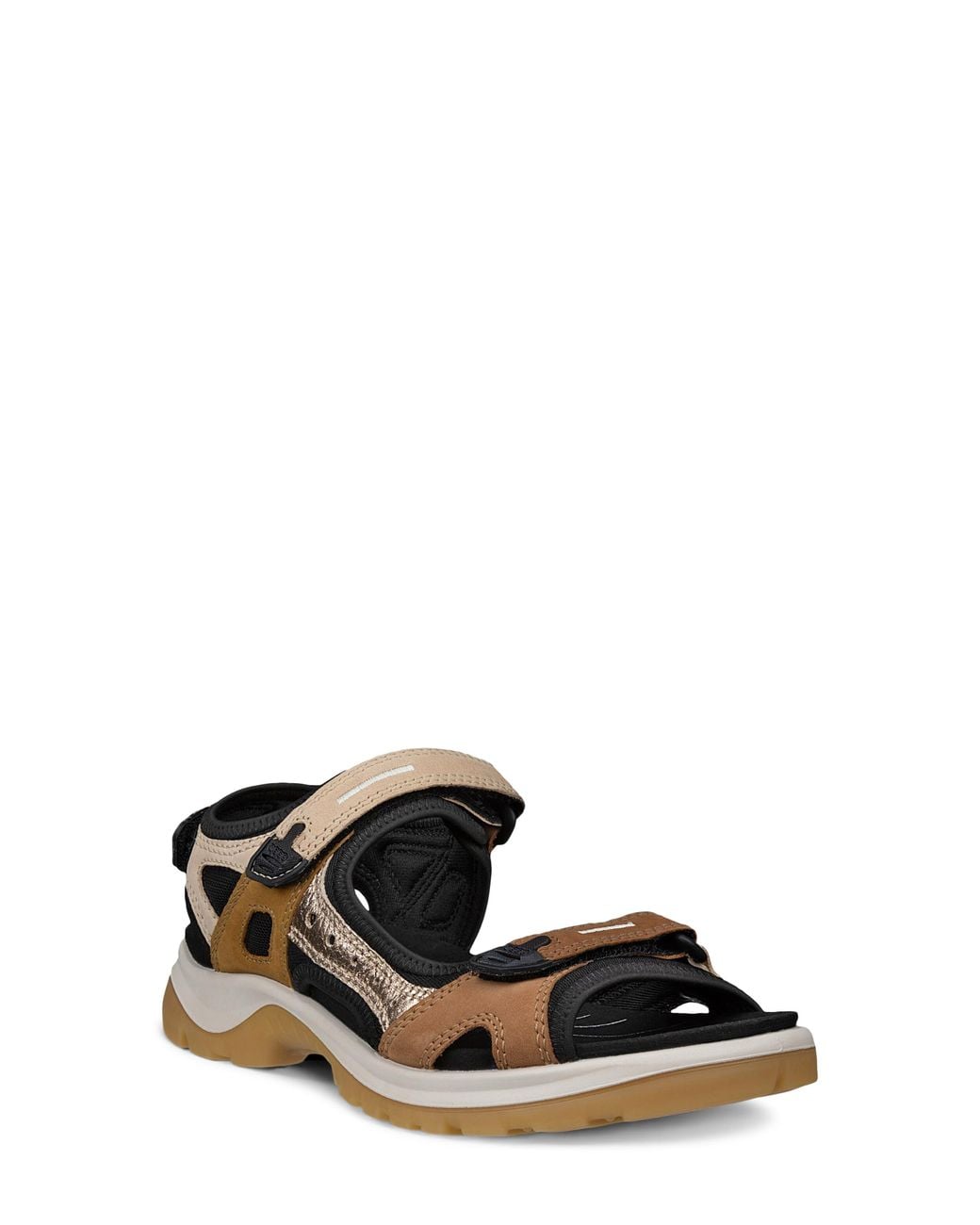 Ecco Black Yucatan Sandal