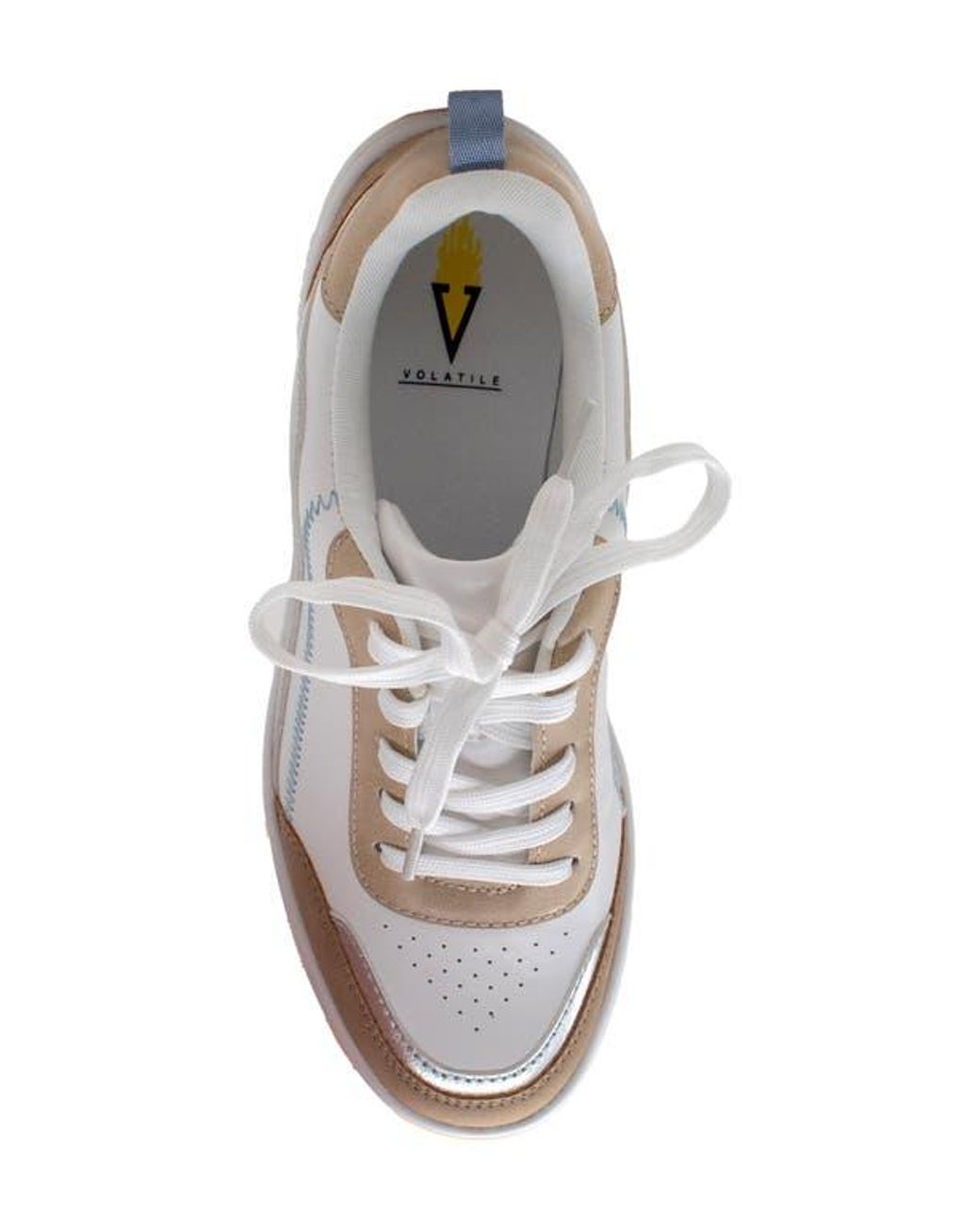 Volatile White Sloane Sneaker