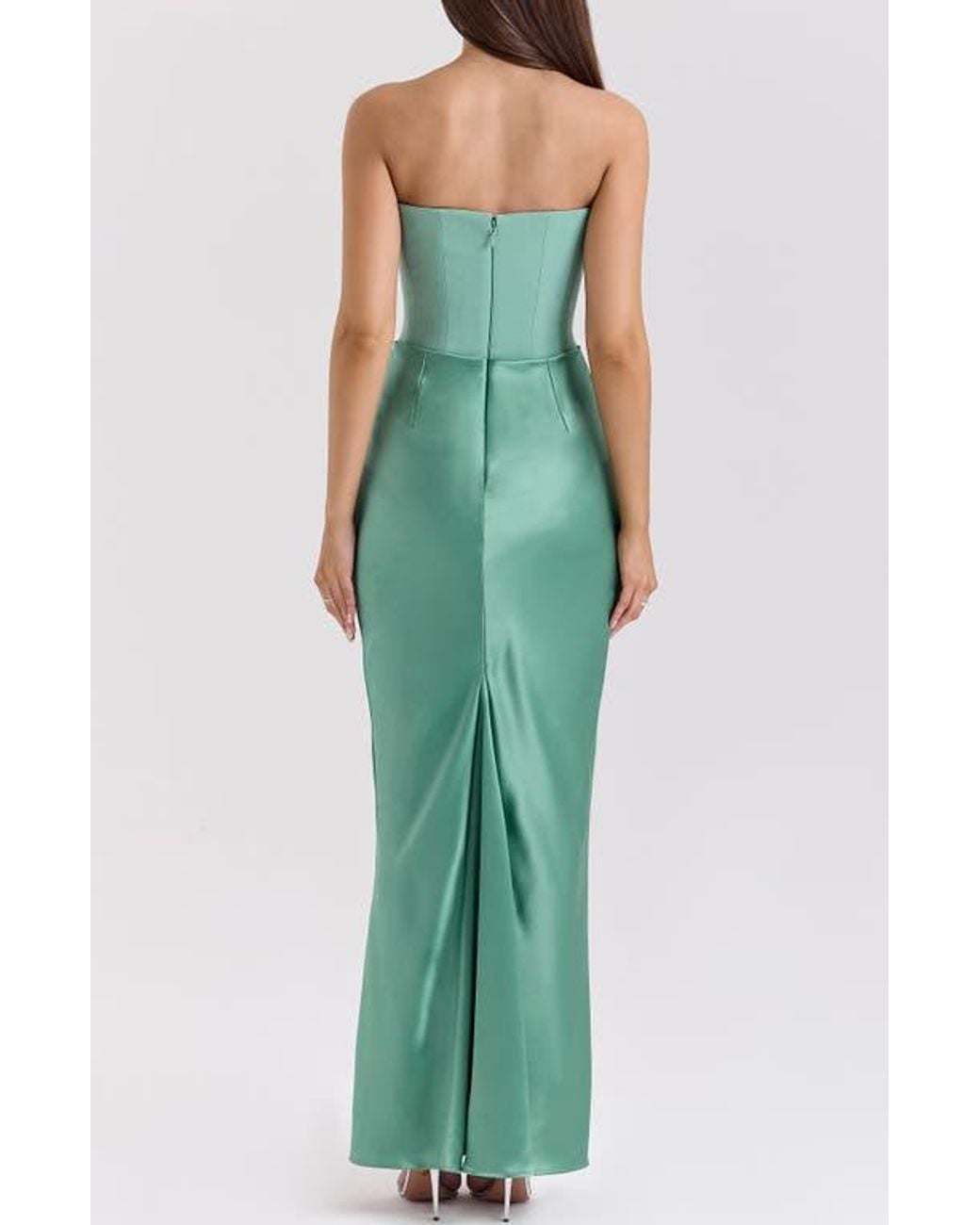 white christmas dresses House of Cb 'Persephone' smoke maxi – MZ.RENTING