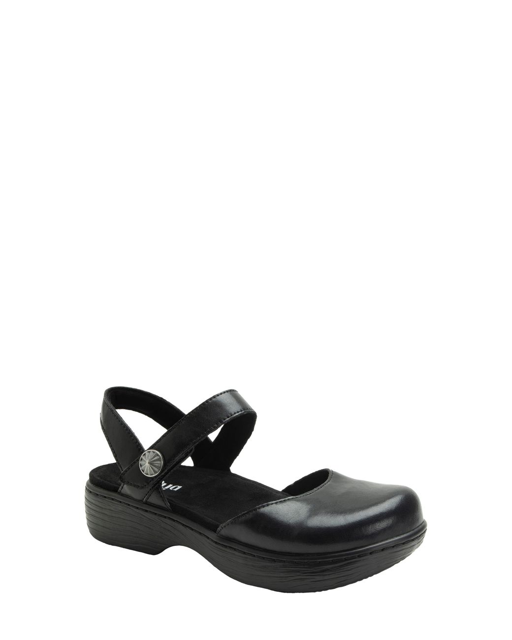 Alegria By Pg Lite Black Opal Clog
