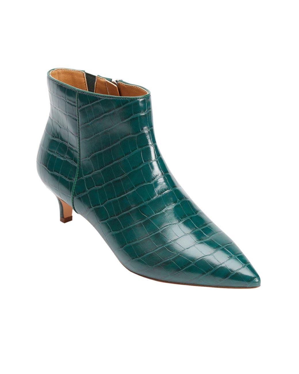 Comfortview Green The Meredith Bootie
