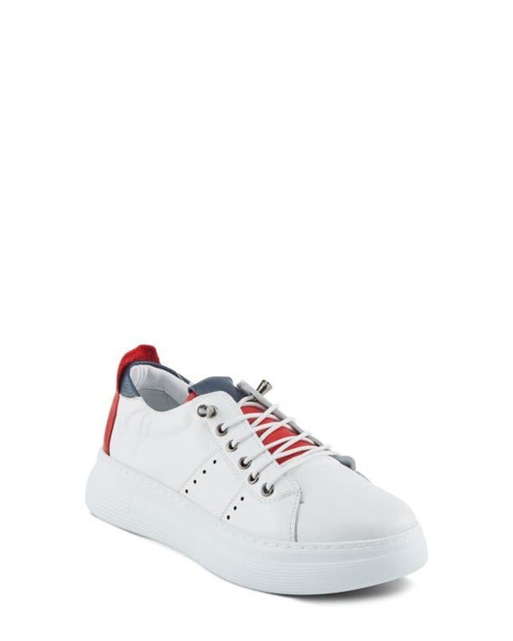 Spring Step White France Sneaker