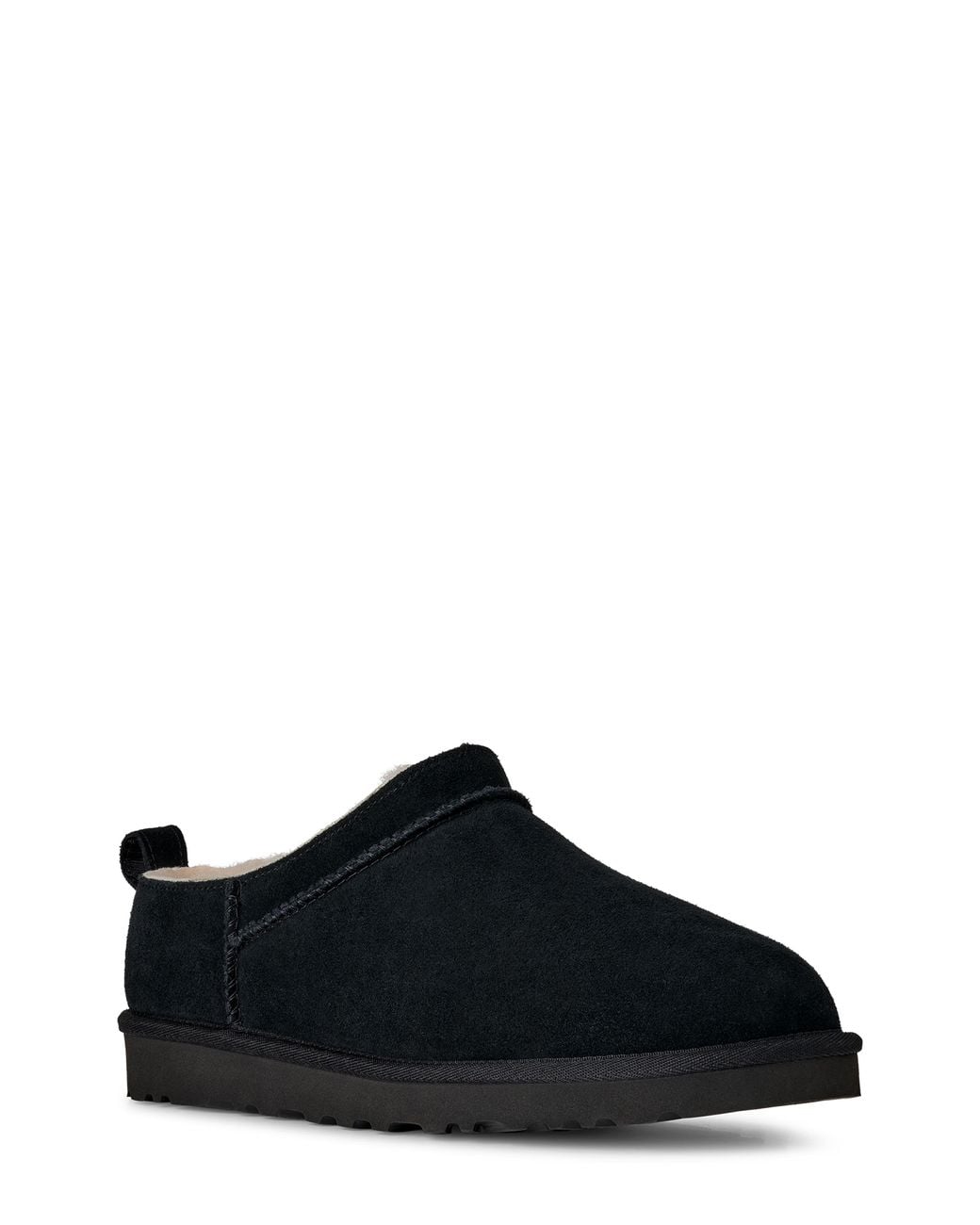 Ugg Black Classic Genuine Shearling Lined Slipper for men