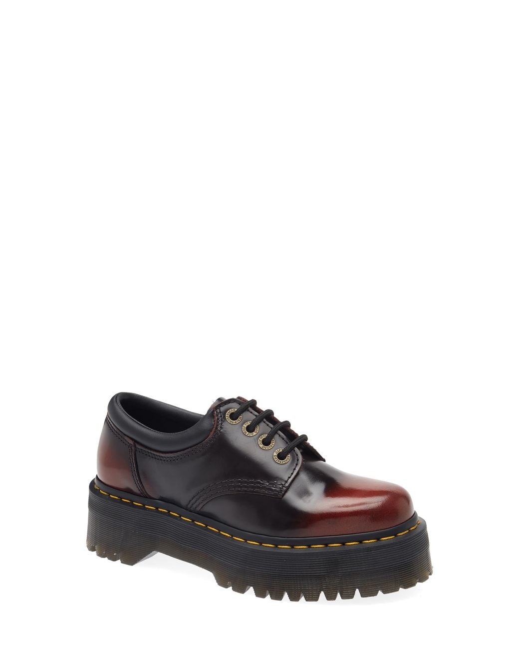Dr. Martens Black 8053 Quad Platform Derby
