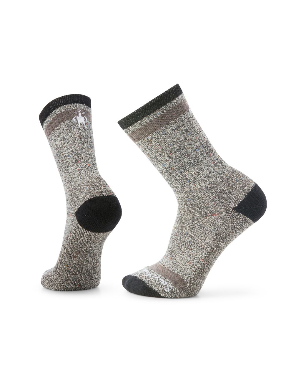 Smartwool Gray Everyday Larimer Wool Blend Crew Socks for men
