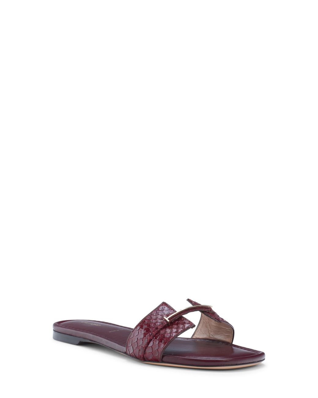 Tom Ford Multicolor Python Embossed Slide Sandal