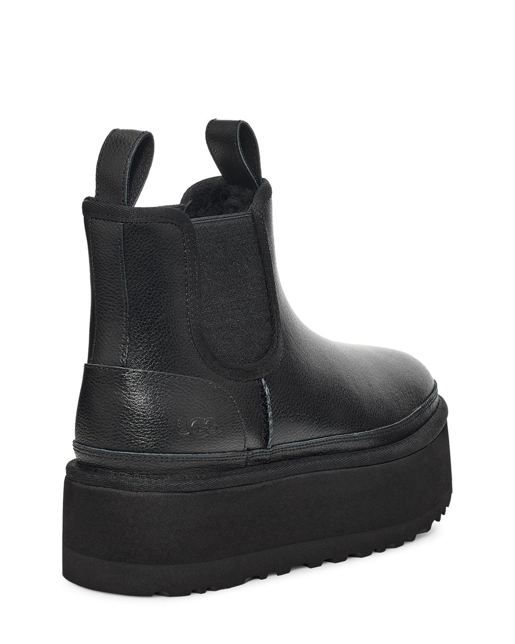 UGG ugg(r) Neumel Platform Chelsea Boot in Black | Lyst