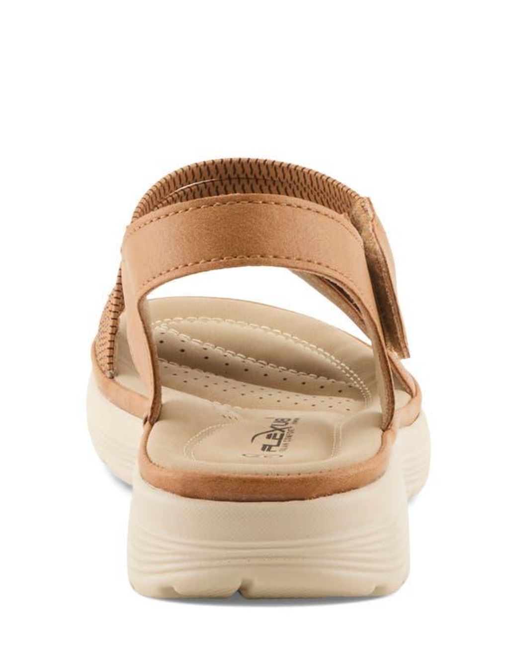Flexus by Spring Step Natural Abie Platform Sandal