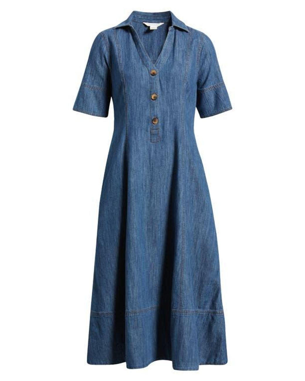 chinese dress ladies The Shirtdress in Linen