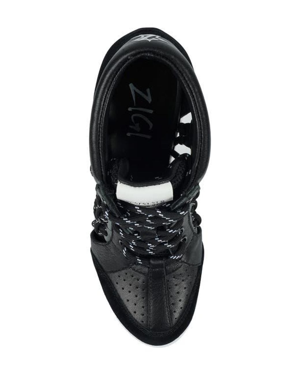 Zigi Black Shred Platform Pump