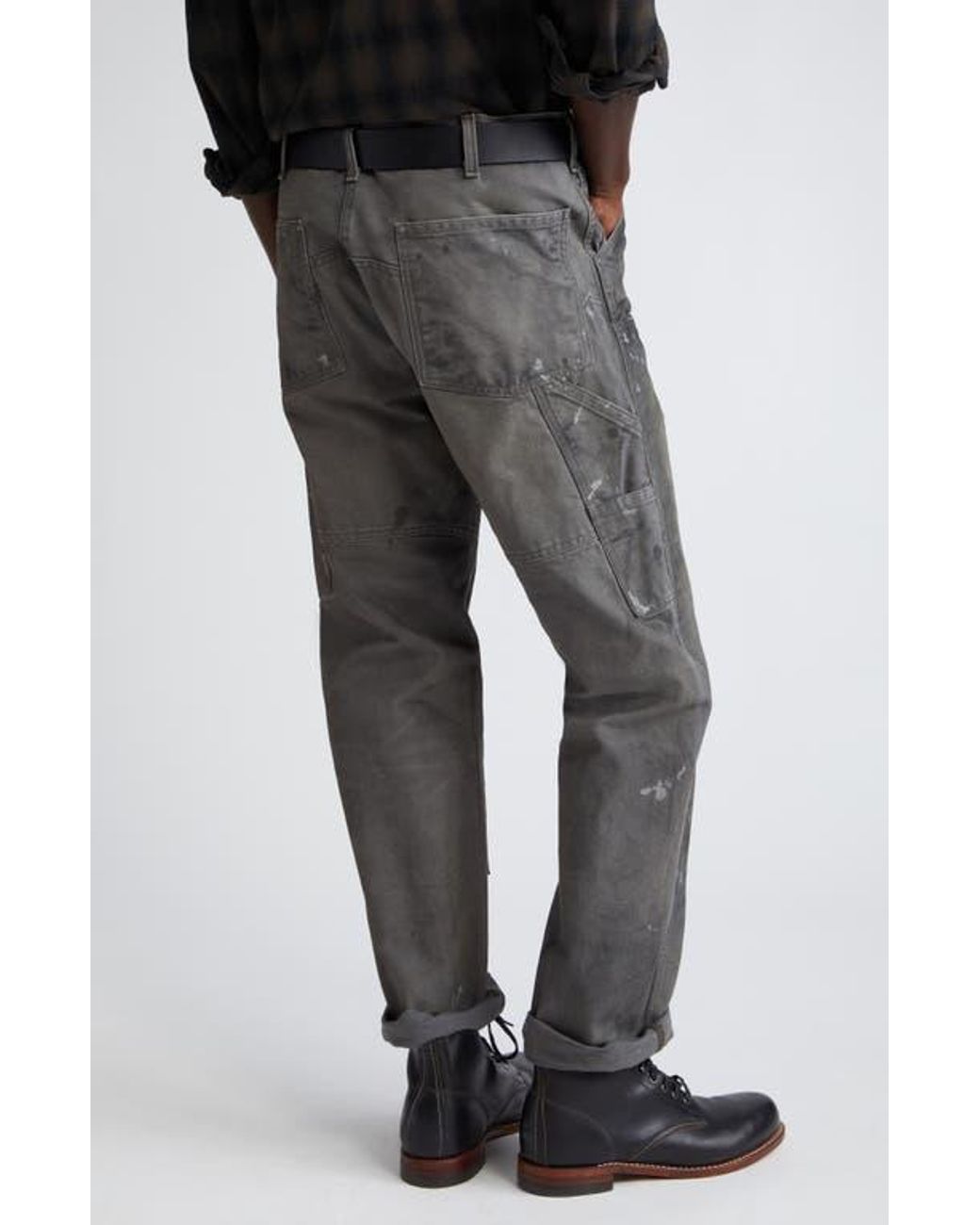Ralph Lauren Jenkins Engineer Fit Distressed Canvas