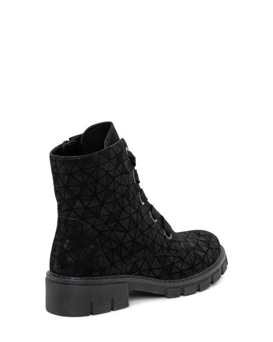 Ara Black Debbie Lace-Up Boot