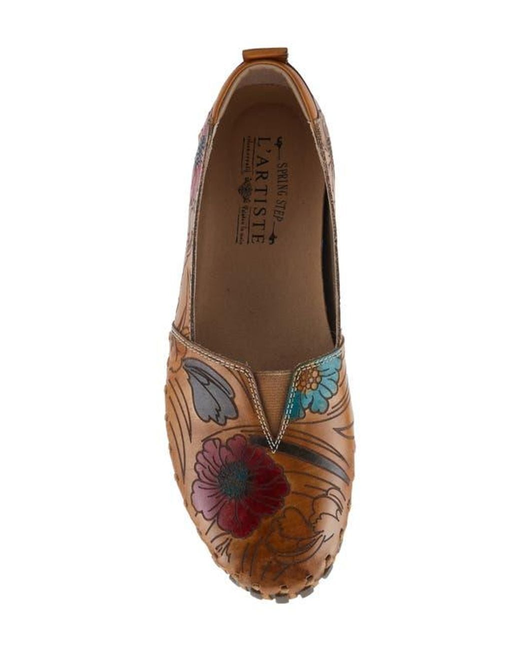 Spring Step Brown Modesty Flat