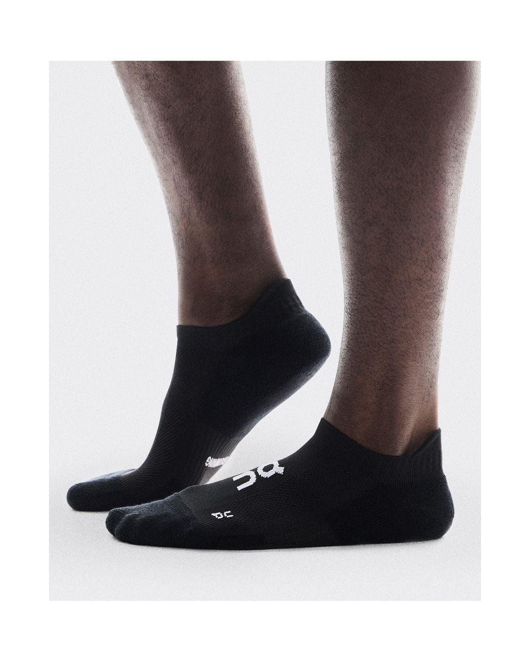 On Shoes Brown Core Low 2-Pack Run Socks