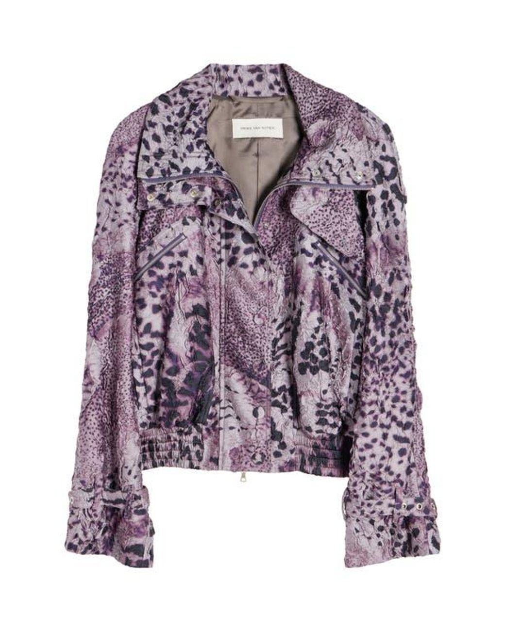 DRIES VAN NOTEN ジャケット パープル/カモフラージュ DRIES VAN NOTEN ジャケット パープル/カモフラージュ