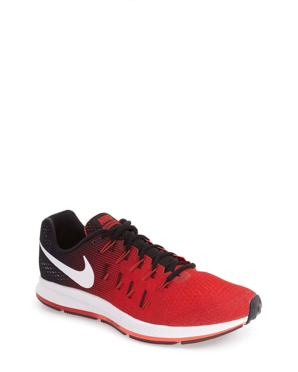 Nike 'air Zoom Pegasus 33' Sneaker in Red for Men | Lyst