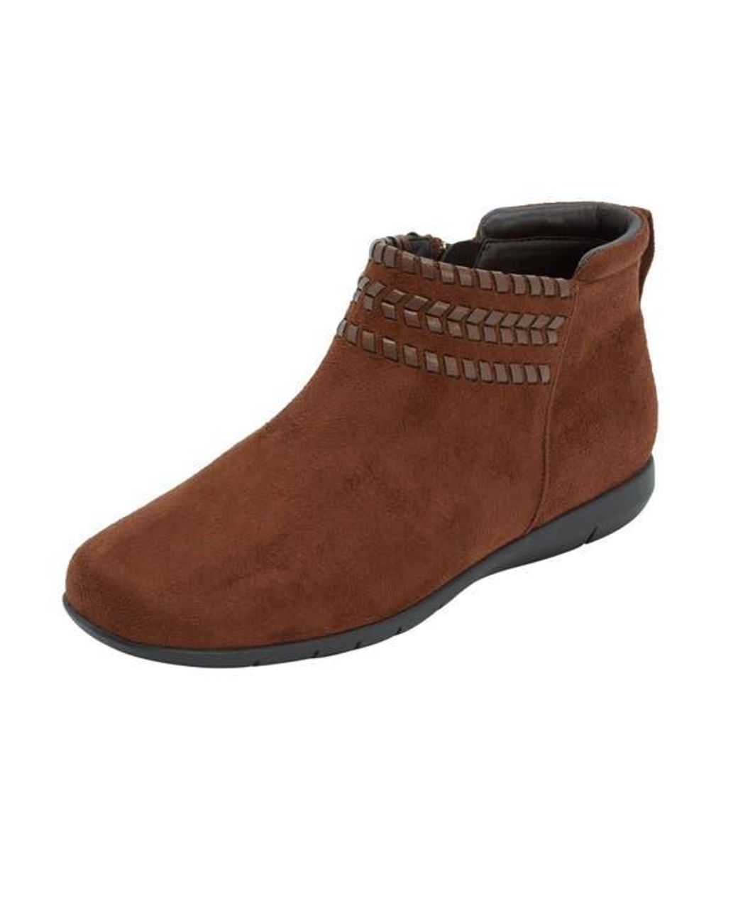 Comfortview Brown The Farren Bootie
