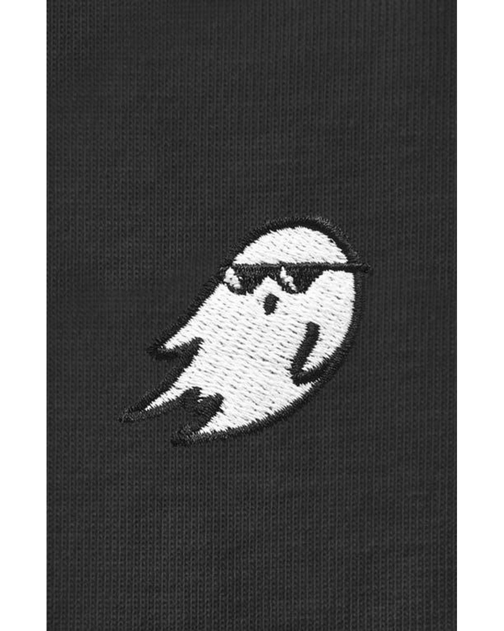 Alix Black Ghost Mode Jersey Relaxed Tee