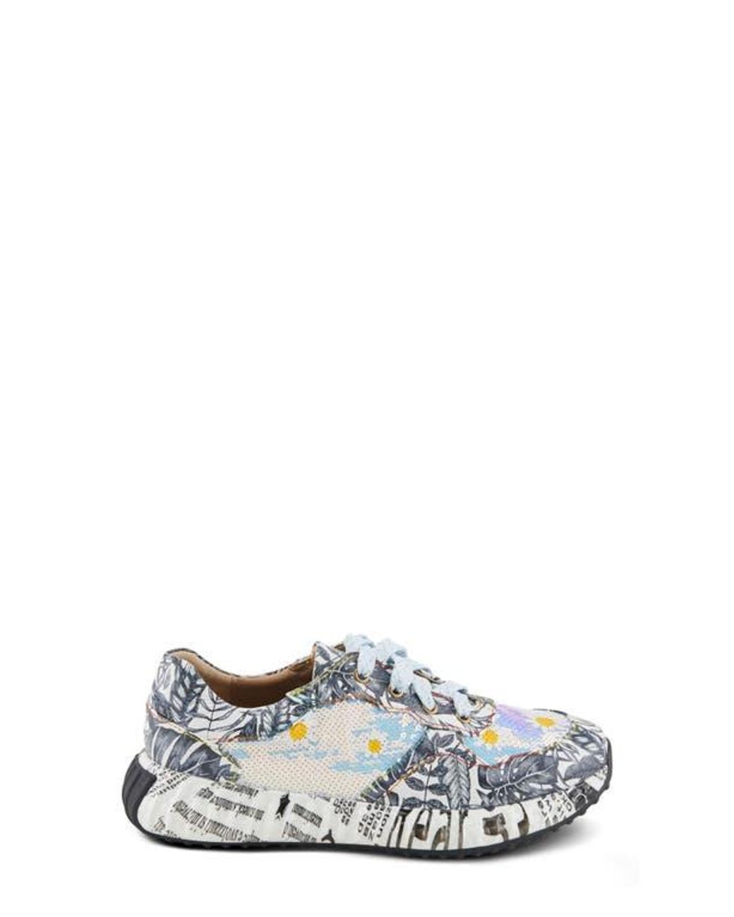 Spring Step White Zingy Sneaker