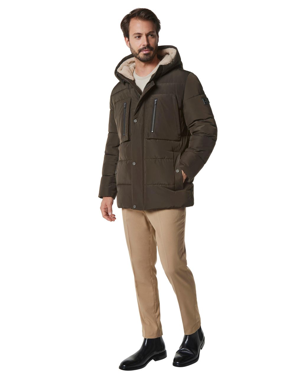 water resistant puffer coat marc new york