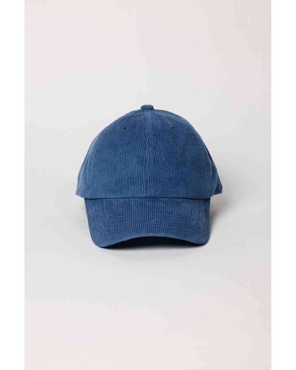 Hat Attack Blue Cord Cap