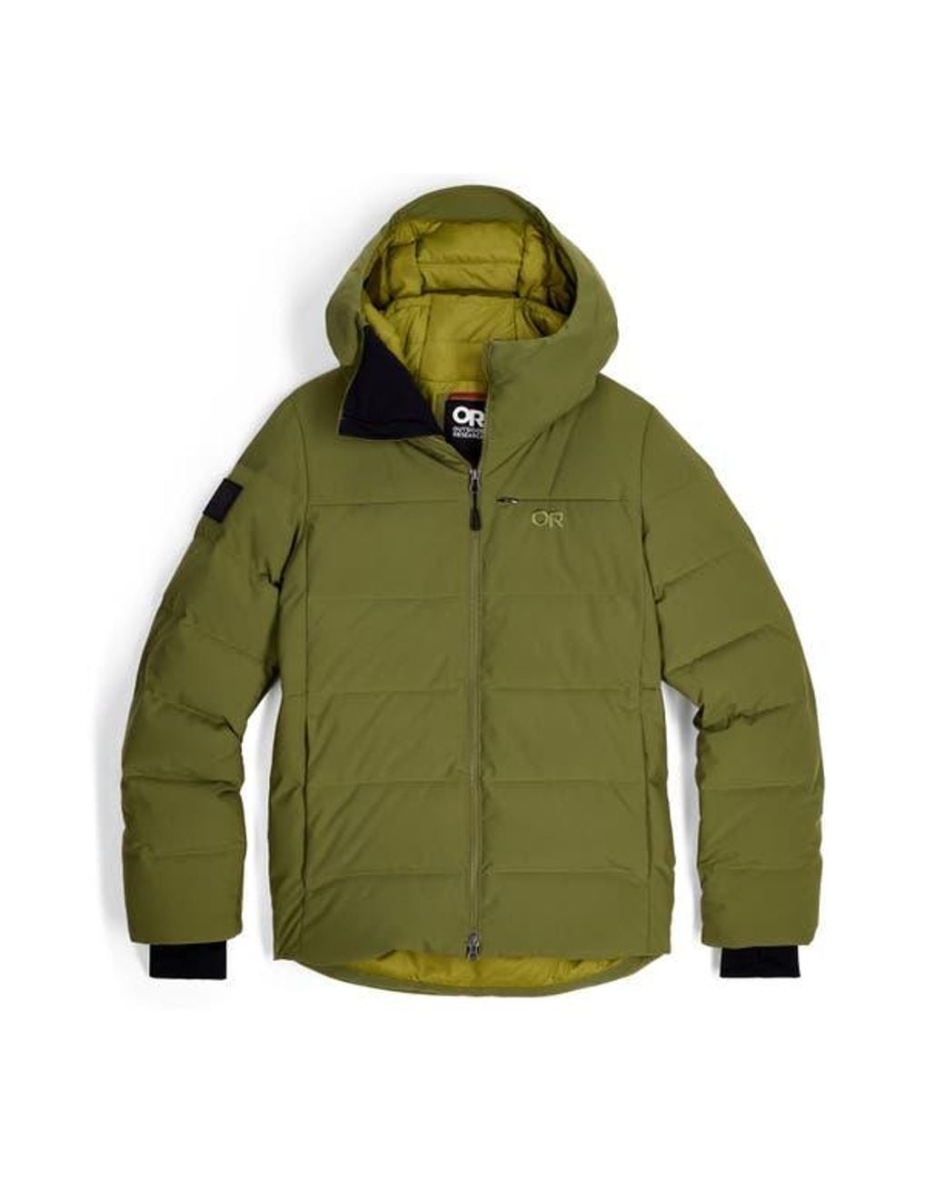 Outdoor Research Green Snowcrew Down Jacket