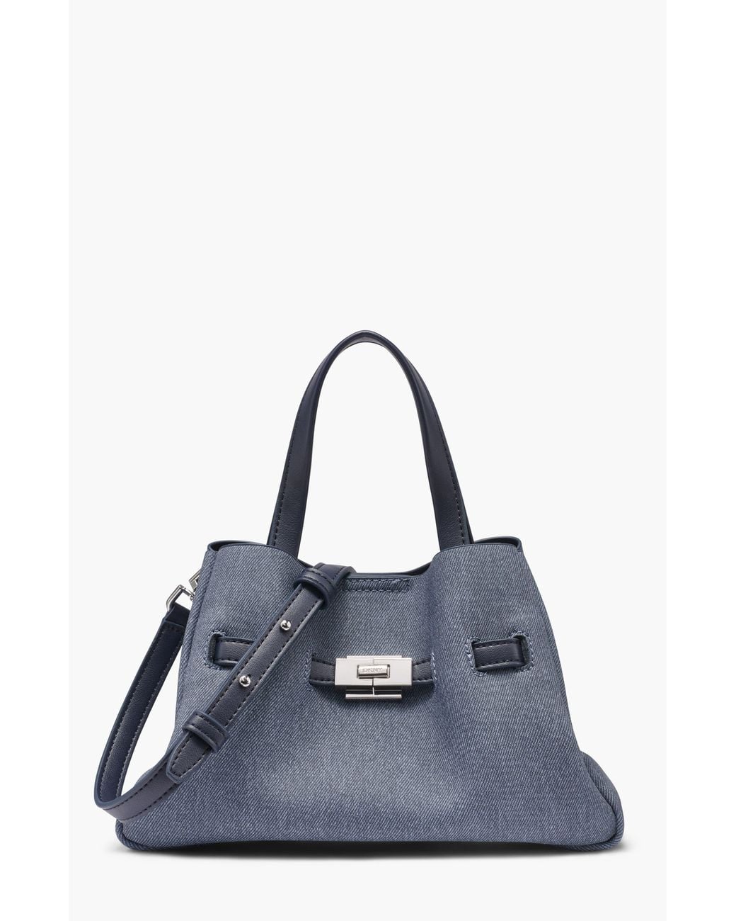 DKNY Blue Bryar Small Satchel