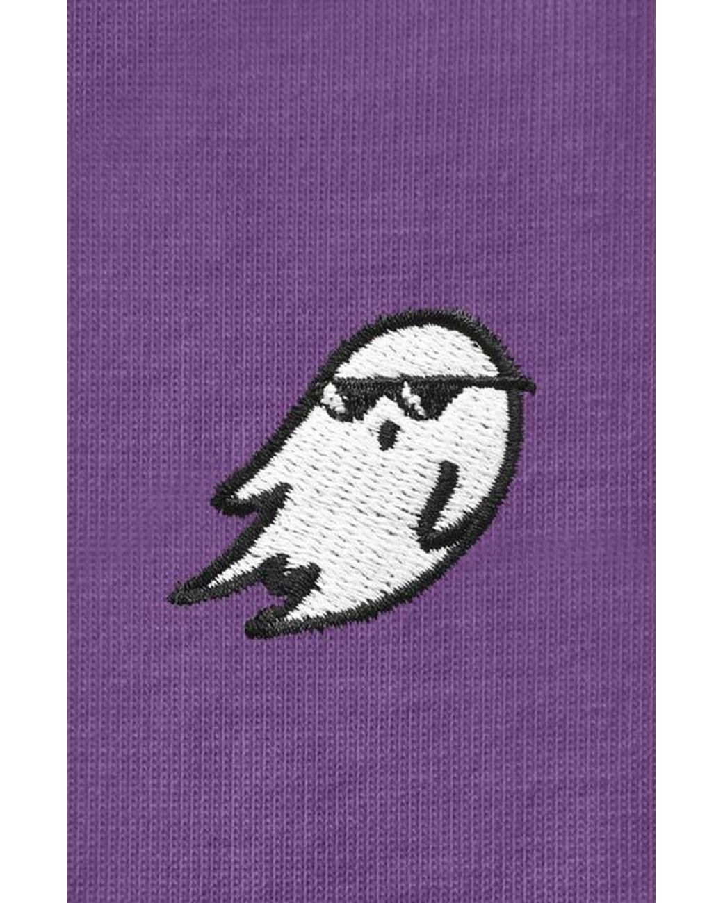Alix Purple Ghost Mode Jersey Relaxed Tee