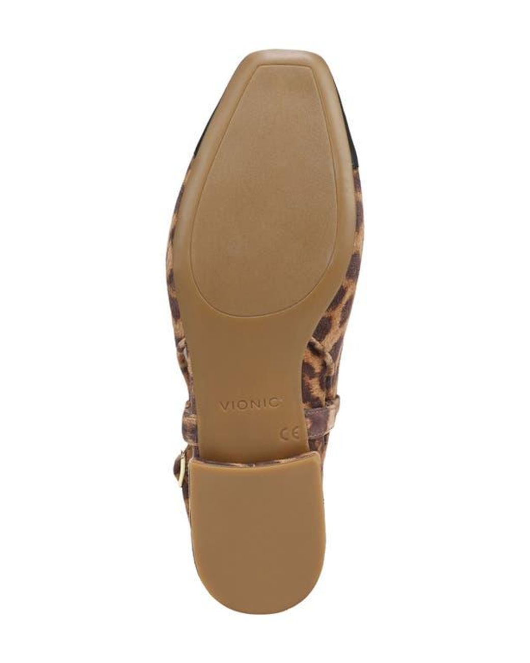 Vionic Brown Petaluma Slingback Flat