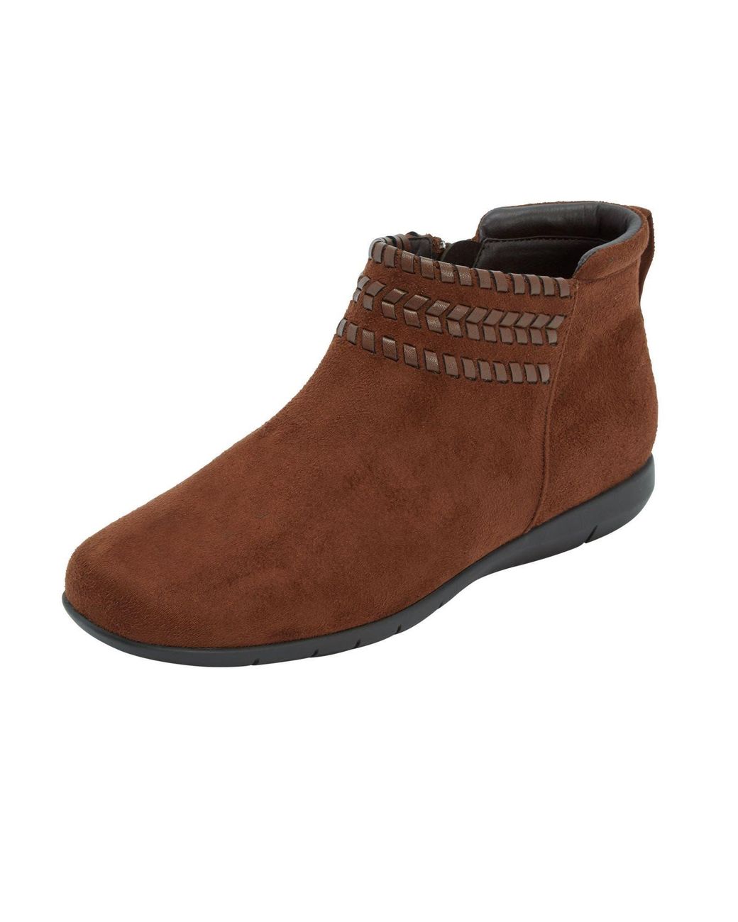 Comfortview Brown The Farren Bootie