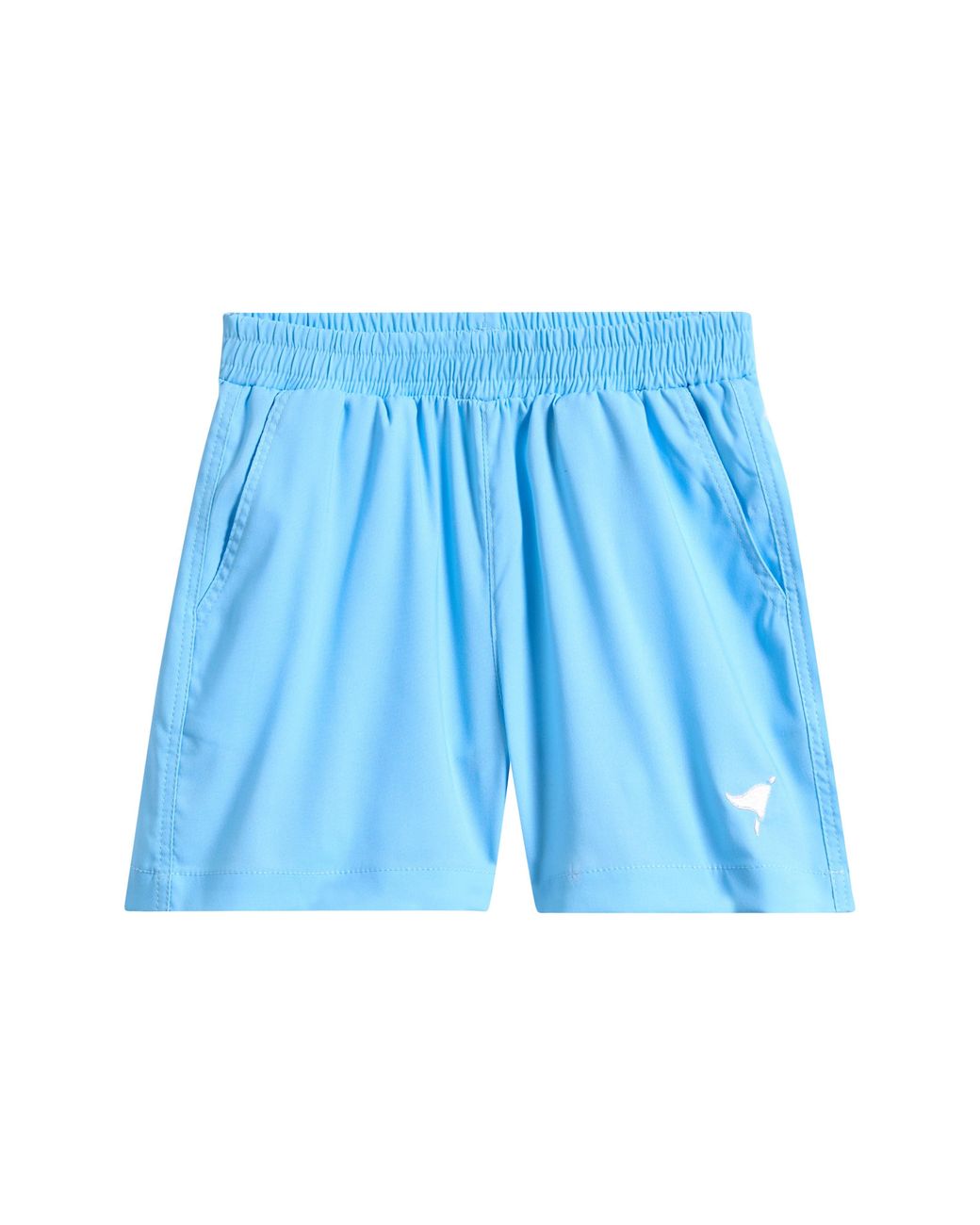 American Fit Blue Kids' Solid Shorts for men