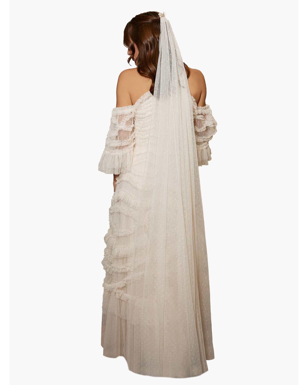 Needle & Thread Natural Kisses Long Veil