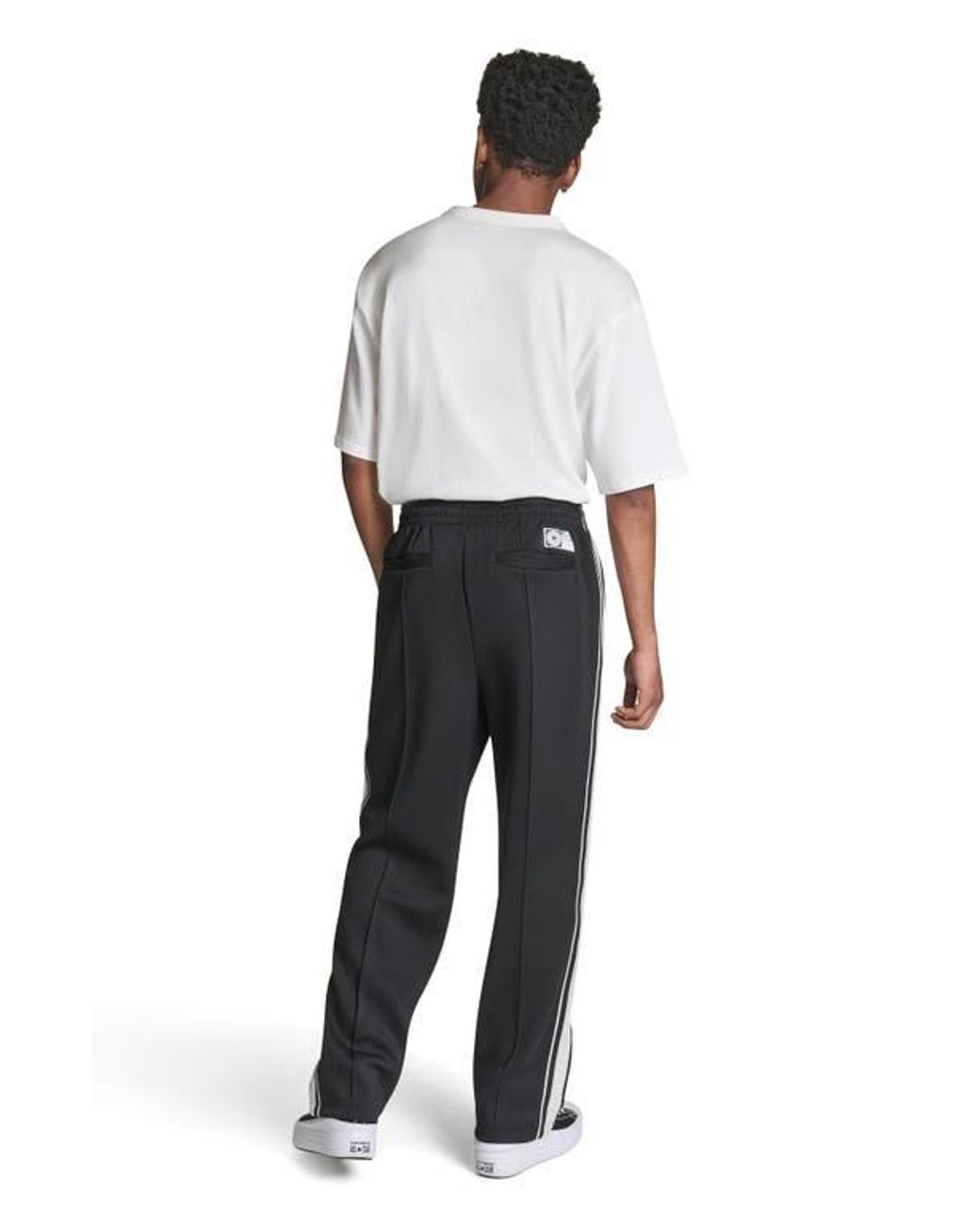 Converse Black Chuck Taylor Patch Track Pants for men