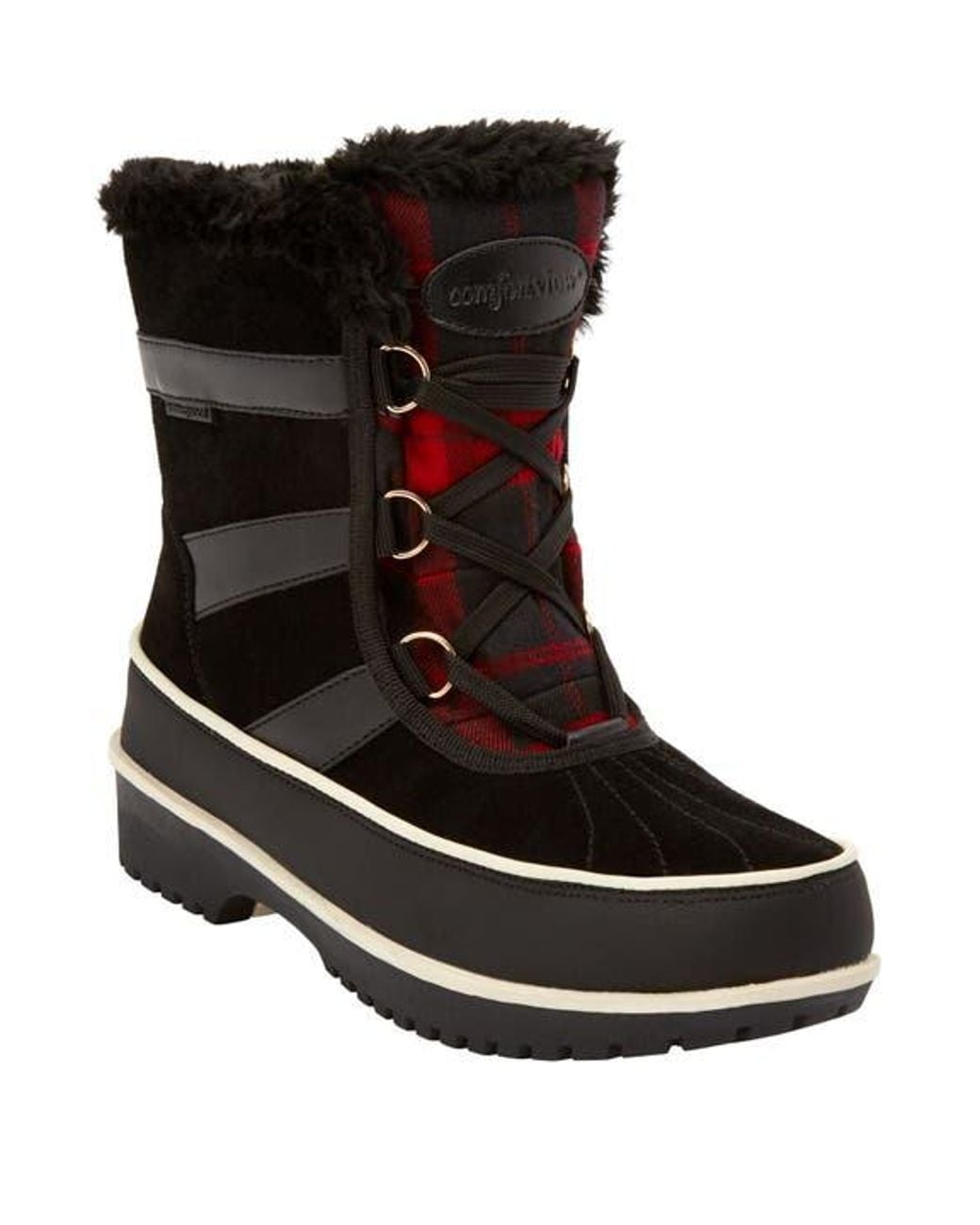 Comfortview Black The Brienne Waterproof Boot