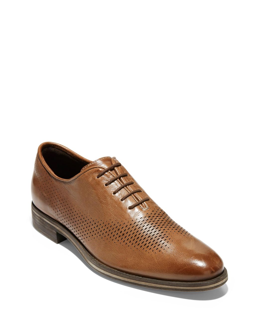 cole haan brown wingtip