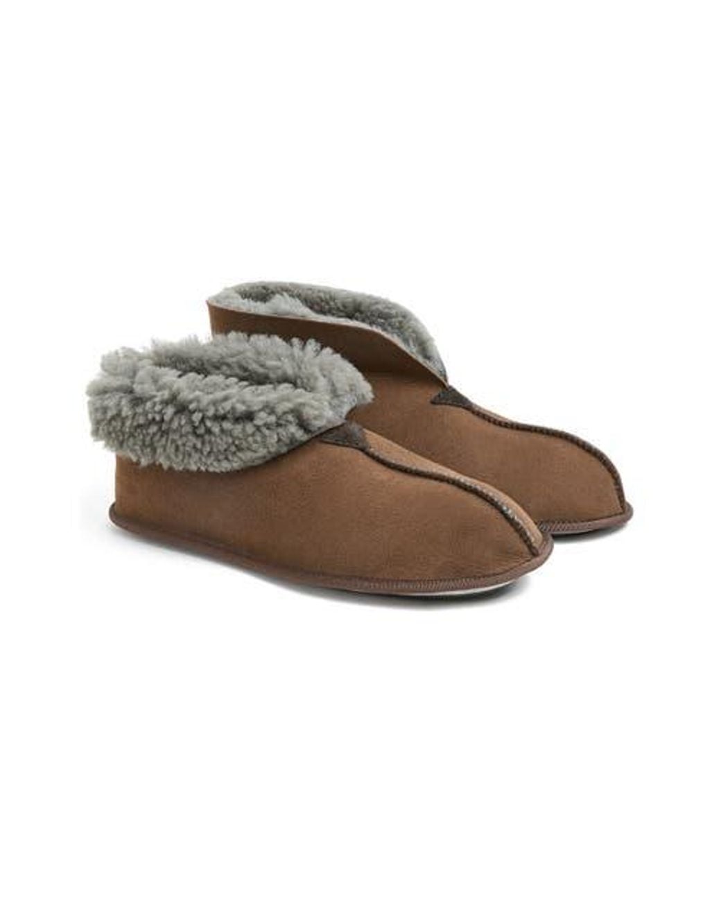 Celtic & Co. Green British Soft Sole Bootee Slipper for men
