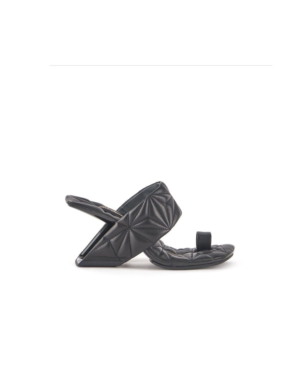 United Nude Metallic Loop Toe Hi Puffy Sandals