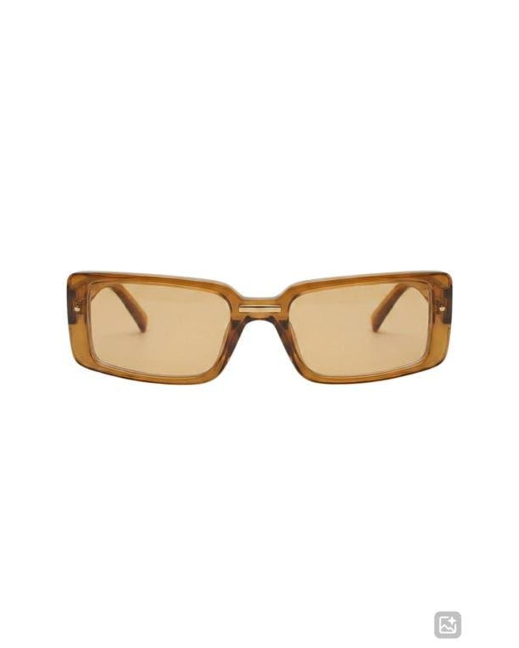 Fifth & Ninth Natural Blaire 65Mm Oversize Gradient Rectangular Sunglasses