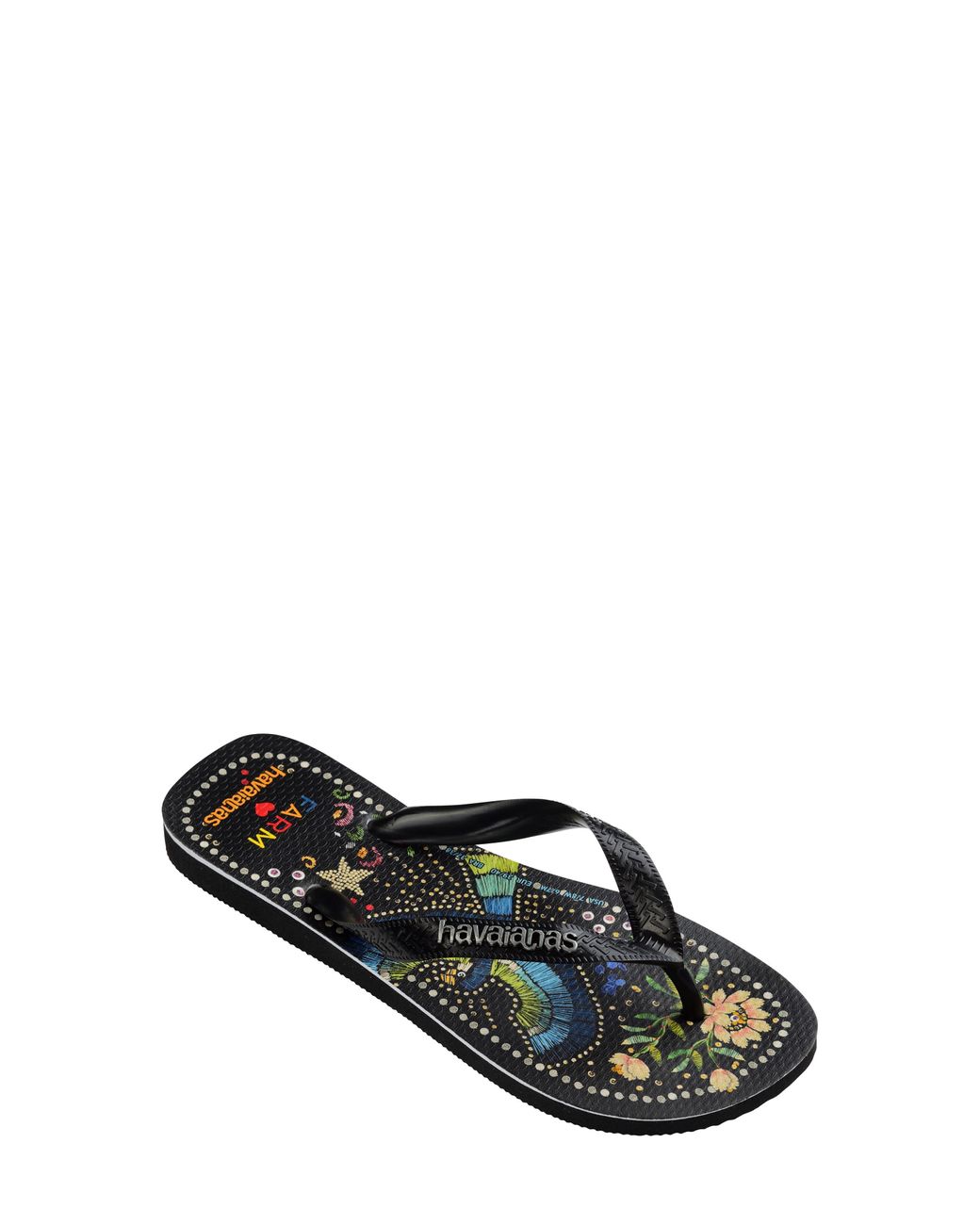 Havaianas X Farm Rio Multi Flip-flop in Black | Lyst