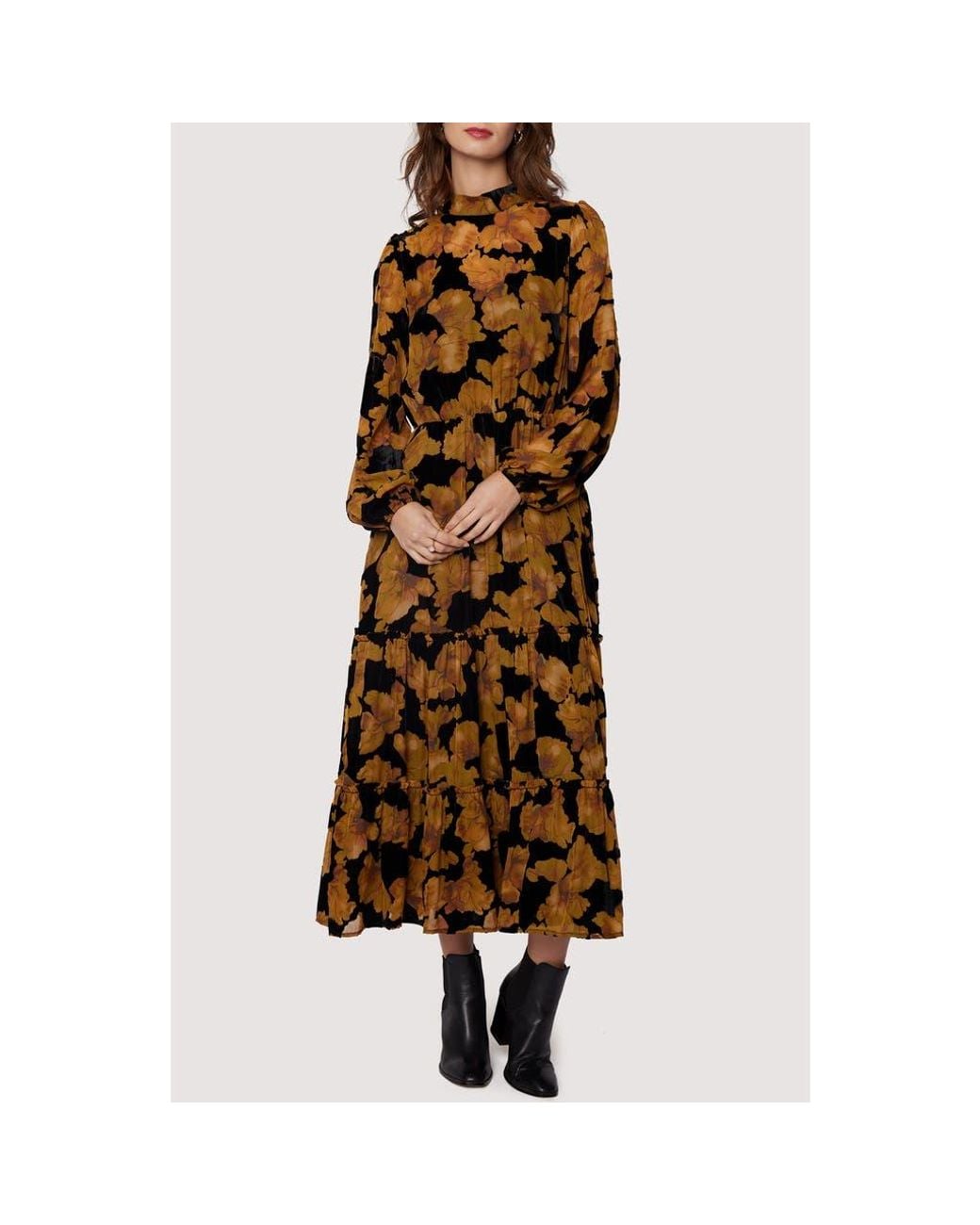 lyla maxi dress Floral Print Lyla Maxi Dress S / Pink